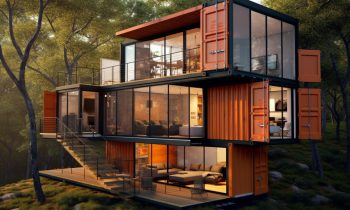 Inovații în construcțiile din lemn: case moderne cu terasă